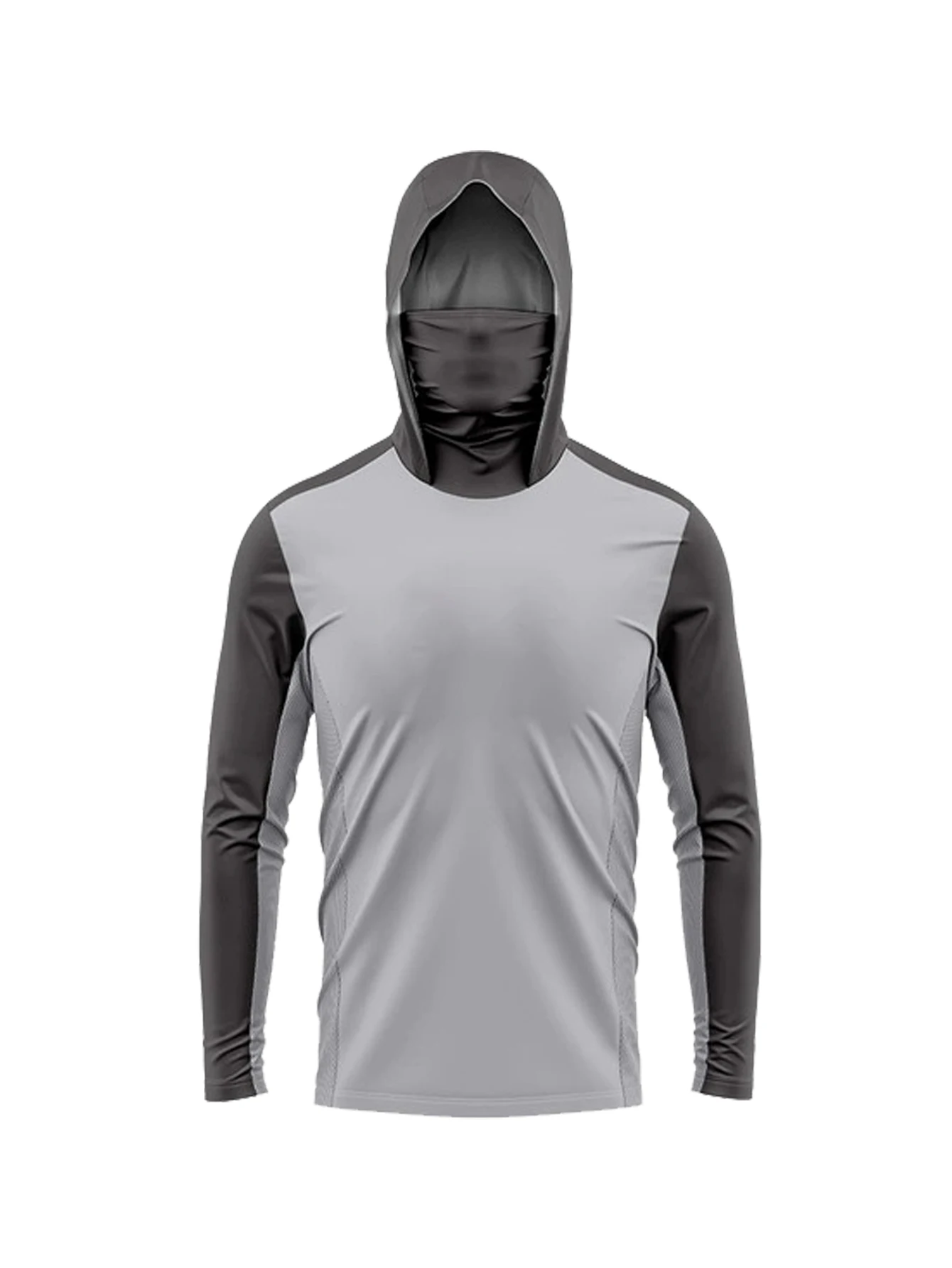 UPF50+ Sun‑Protective Men Fish - Fishing Hoodie review and price