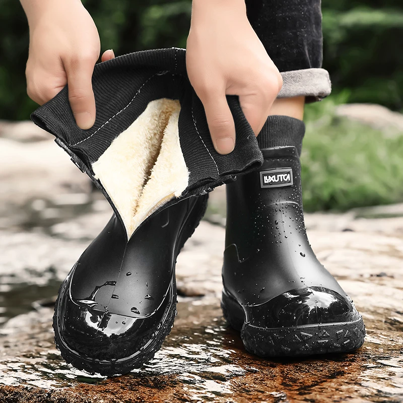 Men Winter Waterproof Rain Boo - Fishing Socks review and price