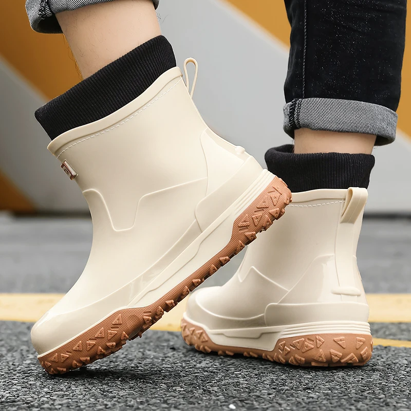 Men Winter Waterproof Rain Boo - Fishing Socks review and price