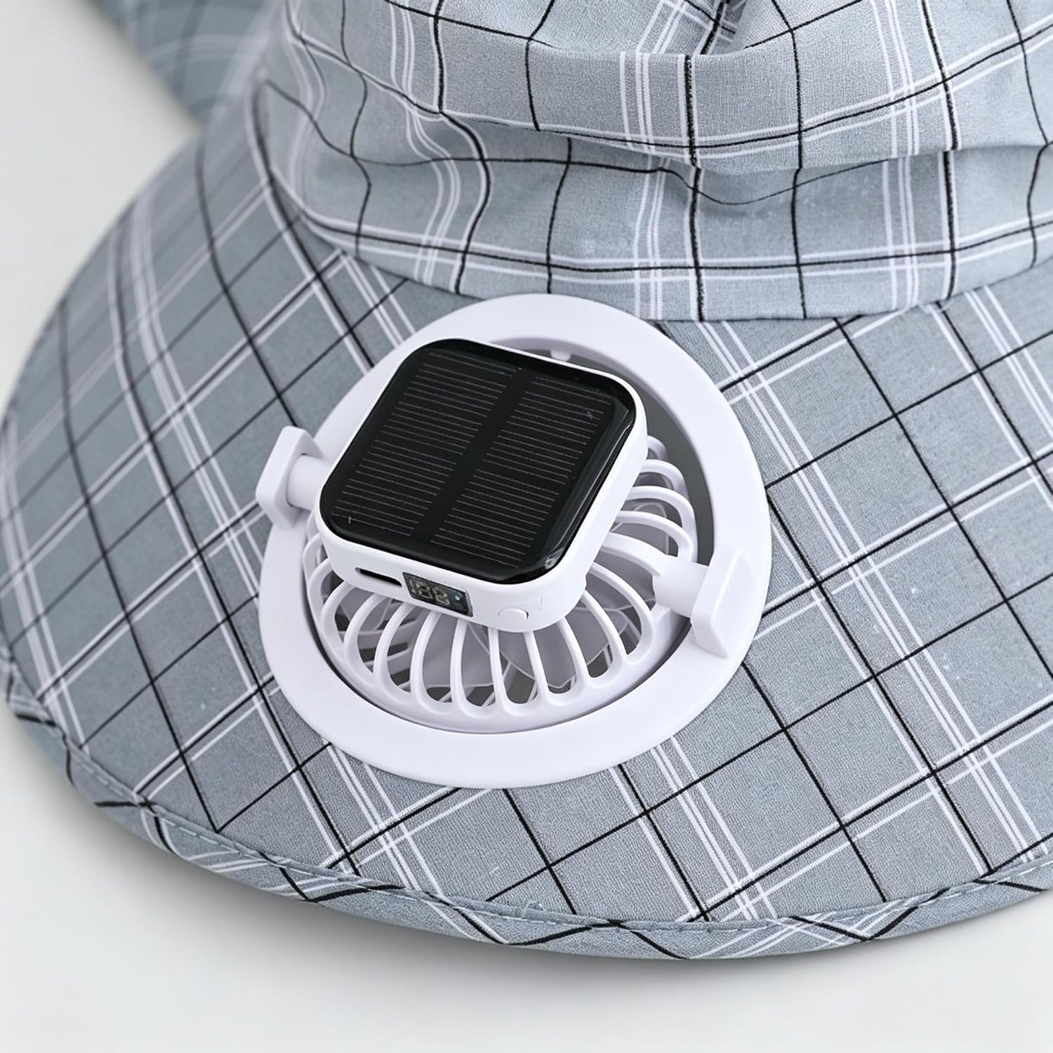 1PC Solar Power Neck Guard Fan - Fishing Hat review and price