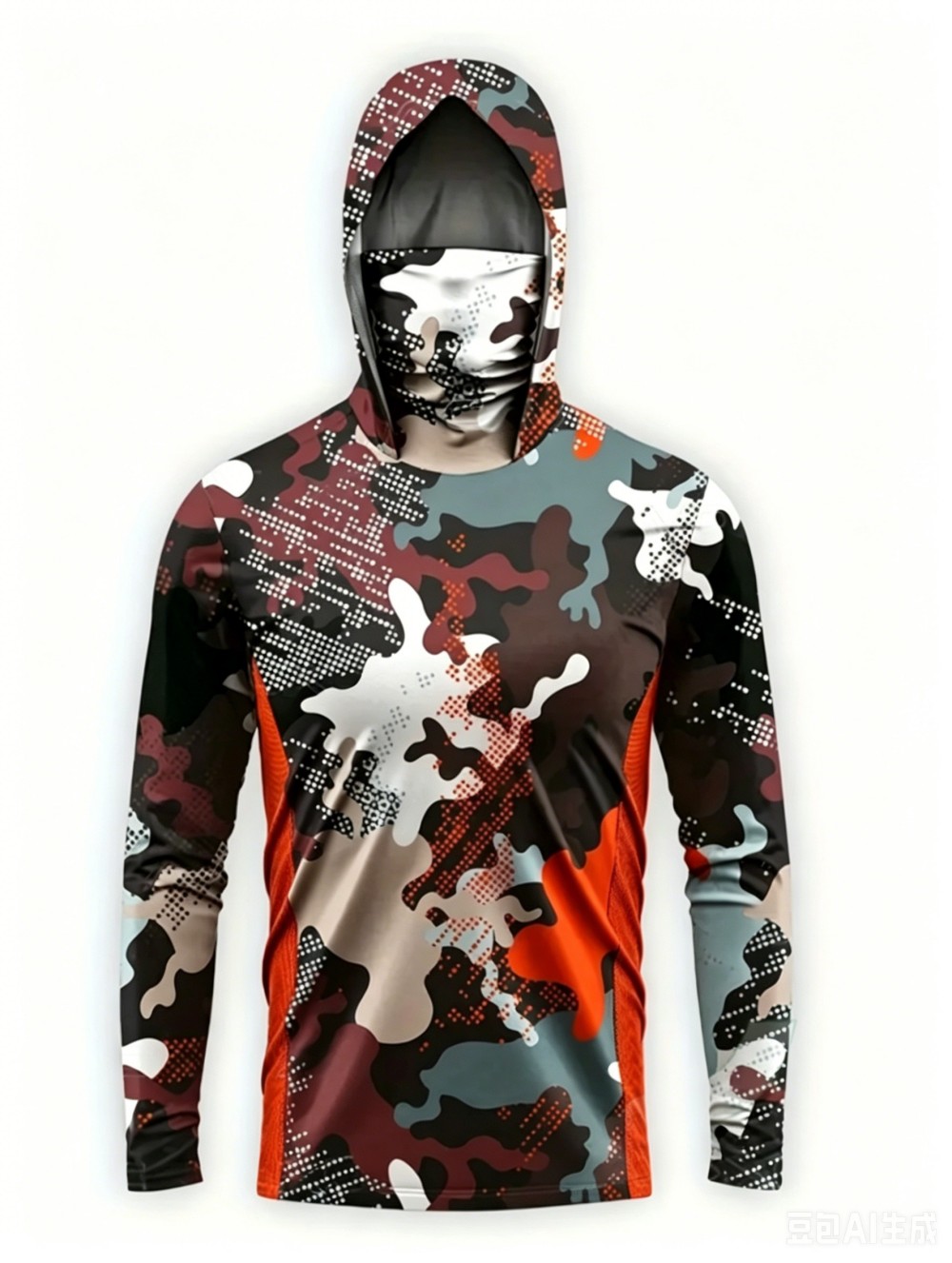 UPF50+ Camo Men Long Sleeve Fi - Fishing Hoodie review and price
