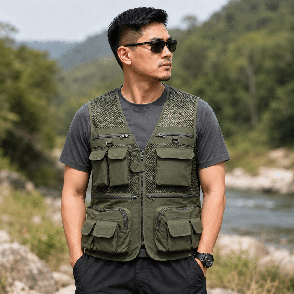 Durable with 16 Pockets Fishin - Fishing Vest review and price