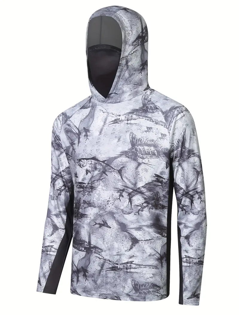 Men Uv Face Mask Fishing Cloth - Fishing Hoodie review and price